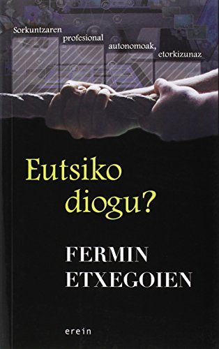 Imagen de archivo de EUTSIKO DIOGU? a la venta por Librerias Prometeo y Proteo