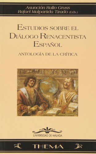 Stock image for Estudios sobre el dilogo renacentistFerreras, Jacqueline; Wyss Morig for sale by Iridium_Books