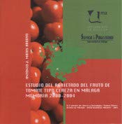 Imagen de archivo de ESTUDIO DEL AGRIETADO DEL FRUTO DE TOMATE TIPO CEREZA EN MAL a la venta por Iridium_Books