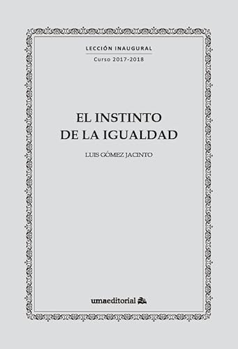 Imagen de archivo de El instinto de la igualdad a la venta por AG Library