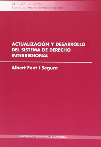 Stock image for CL/10ACTUALIZACIN Y DESARROLLO DEL SISTEMA DE DERECHO INTERREGIONAL for sale by Hiperbook Espaa