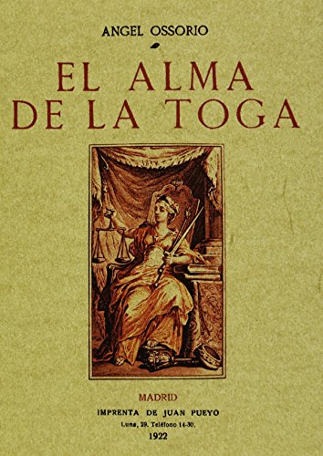 9788497613552: El alma de la toga (Spanish Edition)