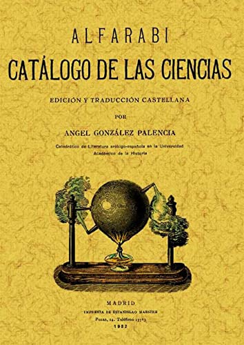 ALFARABI. CATALOGO DE LAS CIENCIAS