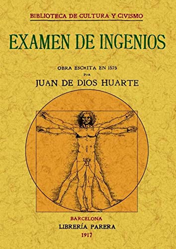 9788497614375: Examen de ingenios (SIN COLECCION)