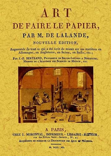 9788497619028: Art de faire le papier