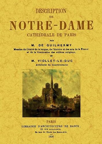 9788497619431: DESCRIPTION DE NOTRE-DAME CATHEDRALE DE PARIS