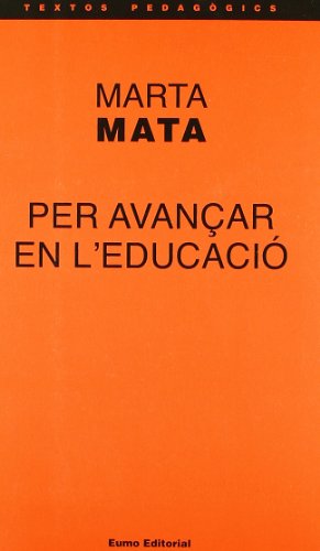 Imagen de archivo de PER AVANAR EN L EDUCACI a la venta por Librerias Prometeo y Proteo