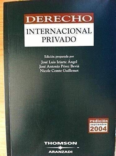 Beispielbild fr Derecho Internacional Privado (2004) zum Verkauf von medimops