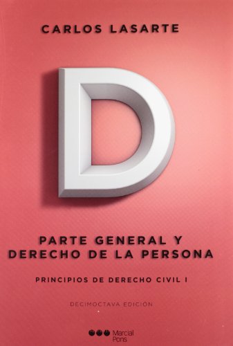 9788497683180: Principios de Derecho civil Tomo I: Parte General y Derecho de la persona (Manuales universitarios)