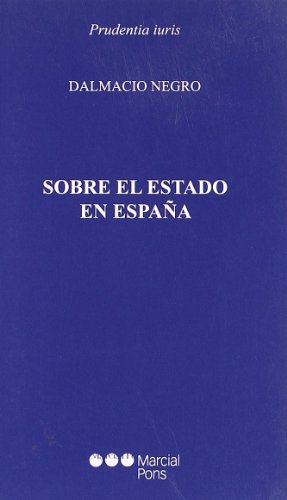 Stock image for SOBRE EL ESTADO EN ESPAA for sale by MARCIAL PONS LIBRERO