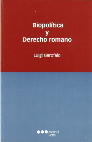 9788497687492: Biopolitica Y Derecho Romano (Estudios jurdicos)