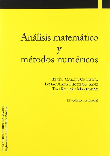 Imagen de archivo de Anlisis matemtico y mtodos numricos a la venta por Revaluation Books