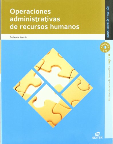 9788497719582: Operaciones administrativas de recursos humanos (Ciclos Formativos)