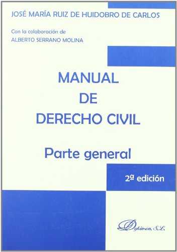 9788497724661: Manual de Derecho Civil. Parte general