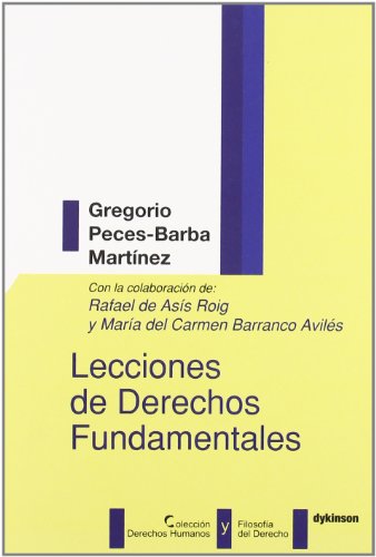 Stock image for LECCIONES DE DERECHOS FUNDAMENTALES for sale by Antrtica