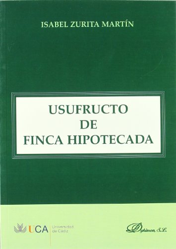 Beispielbild fr Usufructo de finca hipotecada zum Verkauf von MARCIAL PONS LIBRERO