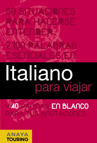 Beispielbild fr Italiano para viajar / Italian for Travel (Spanish Edition) zum Verkauf von Bookmans