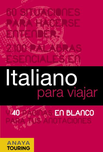 Stock image for Italiano para viajar / Italian for Travel (Spanish Edition) for sale by Bookmans