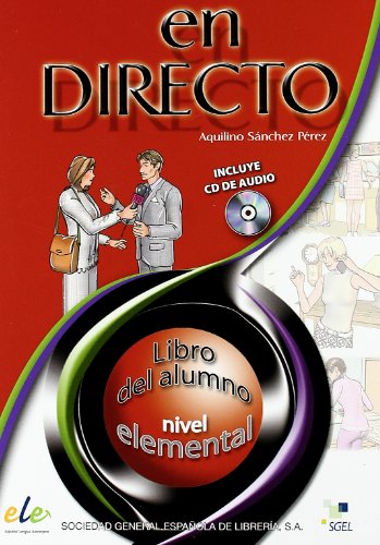 Stock image for En Directo: Libro del Alumno. Nivel elemental. (Con CD) for sale by ThriftBooks-Dallas