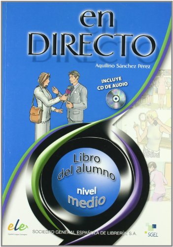 Stock image for En Directo: Libro del Alumno. Nivel Medio (Con CD) for sale by HPB Inc.