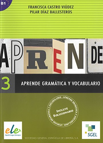 Stock image for Aprende gramtica y vocabulario 3 (Spanish Edition) for sale by Grandisbooks