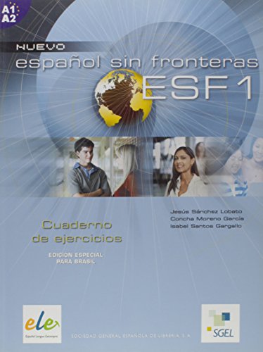 Stock image for _ livro nuevo espanol sin fronteras esf 1 cuaderno de ejercicios a1 a2 ed jesus sanchez loba for sale by LibreriaElcosteo