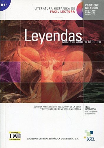 Literatura Hispanica De Facil Lectura: Leyendas Becquer + CD - Froilan, Tamara Hidalgo