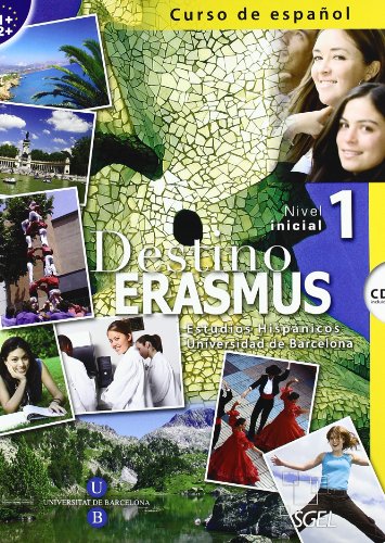 Imagen de archivo de Destino Erasmus 1 + CD a la venta por WorldofBooks