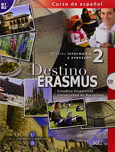 Imagen de archivo de Destino Erasmus 2 (B1+B2) + CD a la venta por Greener Books