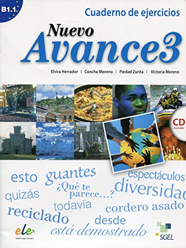 Imagen de archivo de Nuevo Avance 3 Exercises Book + CD B1.1 a la venta por Brit Books