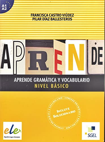 Beispielbild fr Aprende Gramatica y Vocabulario: Nivel Basico A1+A2 zum Verkauf von AwesomeBooks