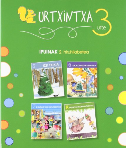 Imagen de archivo de Urtxintxa 3 urte - 2. hiruhilabeteko ipuinak (5-8) a la venta por AG Library