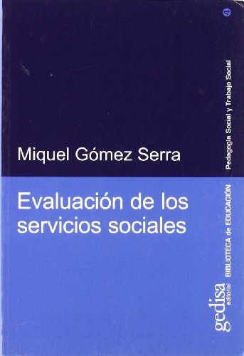 9788497840033: Evaluacin de los servicios sociales (SIN COLECCION)