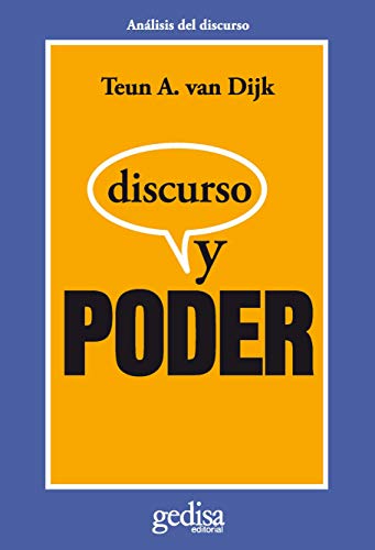 Beispielbild fr Discurso y poder (Spanish Edition) zum Verkauf von Better World Books