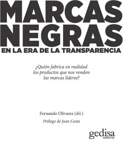 Stock image for Marcas negras: En la era de la transparencia for sale by GF Books, Inc.