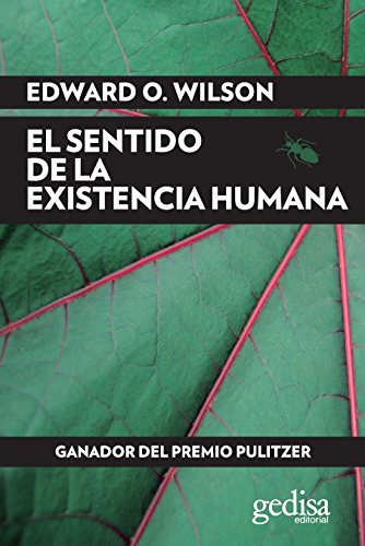 Imagen de archivo de El sentido de la existencia humana / The Meaning of Human Existence a la venta por Revaluation Books