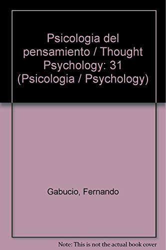 Stock image for Psicologa del pensamiento for sale by Zilis Select Books