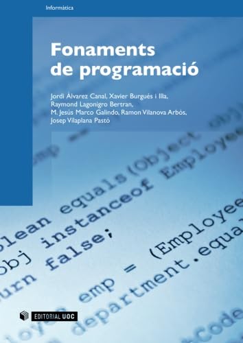 Fonaments de programació (Paperback) - Jordi . . . [et al. ] Álvarez Canal