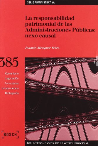 Imagen de archivo de RESPONSABILIDAD PATRIMONIAL DE LAS ADMINISTRACIONE a la venta por Iridium_Books