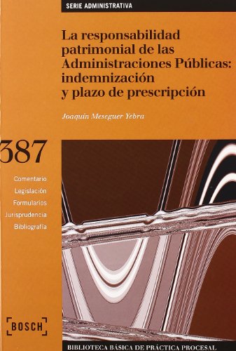 Imagen de archivo de LA RESPONSABILIDAD PATRIMONIAL ADMONES.PUBLICAS a la venta por Iridium_Books