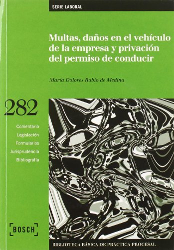 Imagen de archivo de Multas, daos en el vehculo de la empresa y privacin del permiso de conducir a la venta por Agapea Libros