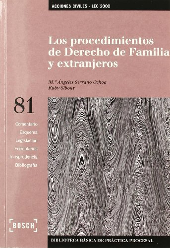 Stock image for Los procedimientos de Derecho de familia y extranjeros for sale by MARCIAL PONS LIBRERO