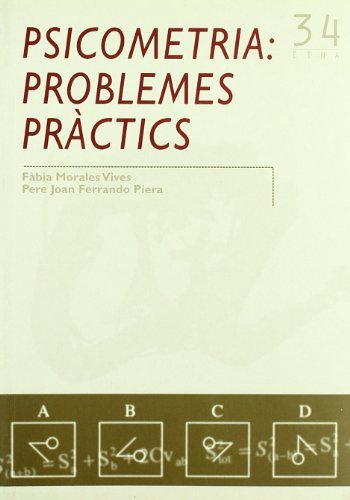 Imagen de archivo de Psicometria: problemes prctics a la venta por Iridium_Books