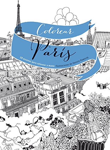 Beispielbild fr COLOREAR PARIS: 20 escenas paras colorear a mano zum Verkauf von KALAMO LIBROS, S.L.