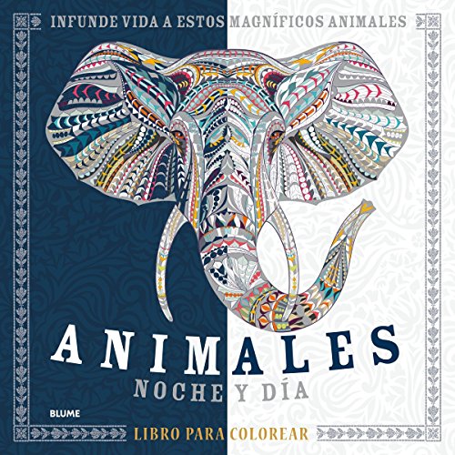 Stock image for Animales. Noche y da : libro para colorear for sale by medimops