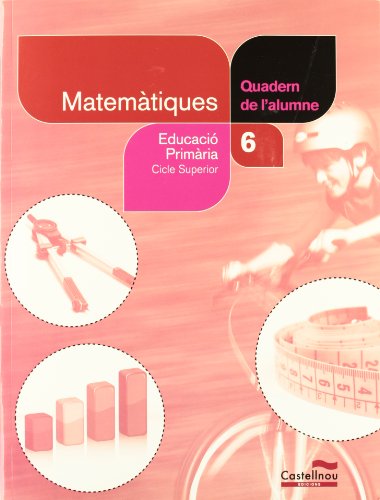 9788498046274: Matemtiques 6. Quadern de l'alumne (Projecte Salvem la Balena Blanca) (Cuadernos asociados a un libro de texto)