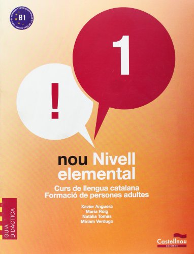 Imagen de archivo de GUIA DIDCTICA Nou Nivell Elemental 1 GD Curs de Llengua Catalana-Form a la venta por Iridium_Books