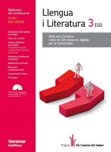 9788498074321: Guia Llengua I Literatura 3 Eso Els Camins Del Saber Valenciano Voramar