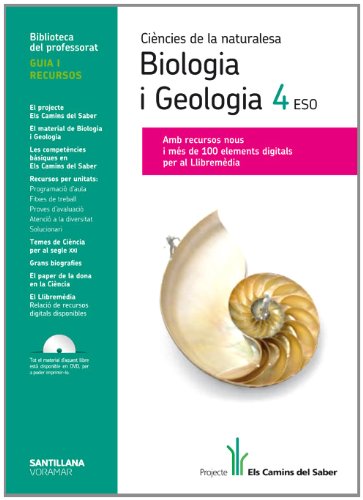9788498076936: GUIA CIENCIES DE LA NATURALESA BIOLOGIA I GEOLOGIA 4 ESO ELS CAMIS DEL SABER VALENCIANO VORAMAR (Catalan Edition)