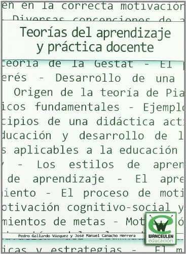 Imagen de archivo de Teorias Del Aprendizaje Y Practica Docente (Spanish Edition) a la venta por Book Deals